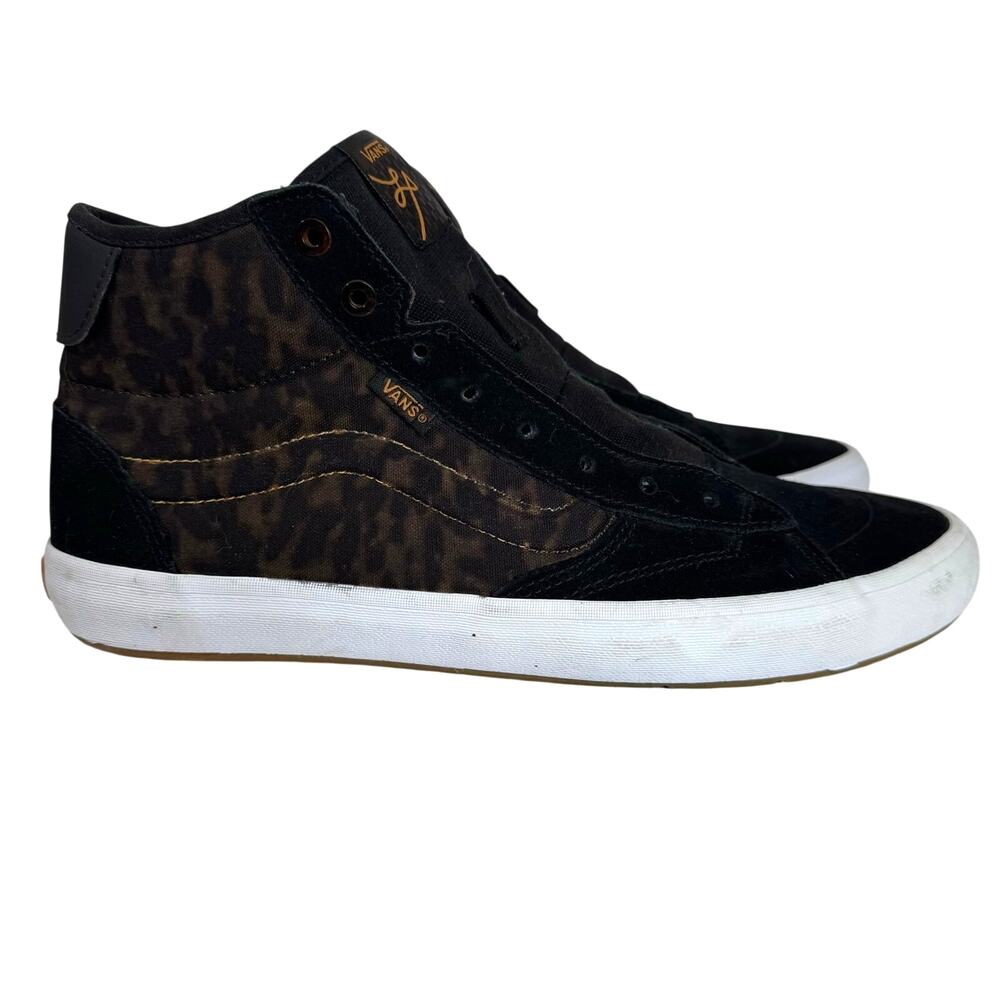 Vans The Lizzie Sneakers Tortoise Dark Brown/Black Women Size 12, Men Size 10.5‎